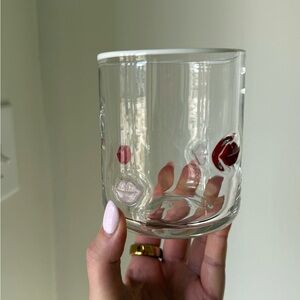 Lips Icon Juice Glass